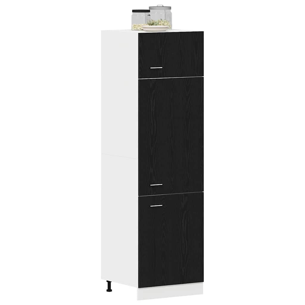 Armoire suspendue Lyon Chêne noir 60 x 31 x 207 cm - XIOS