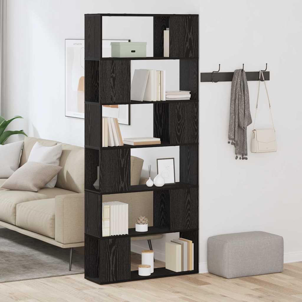 Ensemble meuble TV Noir 80 x 24 x 186 cm Bois d'ingénierie - XIOS