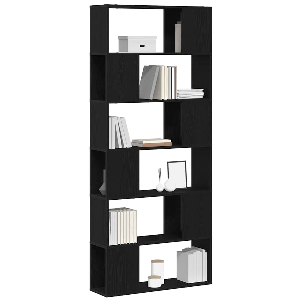 Ensemble meuble TV Noir 80 x 24 x 186 cm Bois d'ingénierie - XIOS