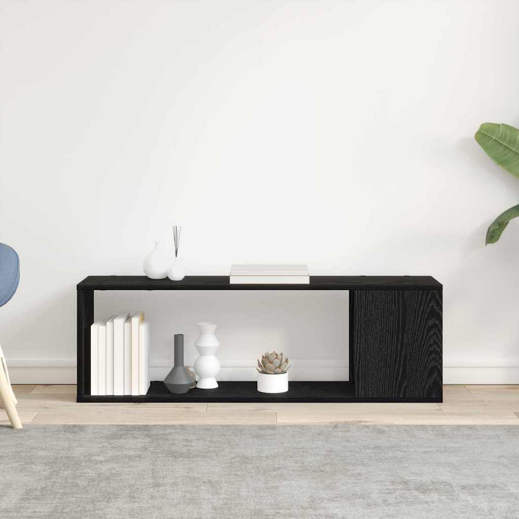 Ensemble meuble TV Noir 100 x 24 x 63 cm Bois d'ingénierie