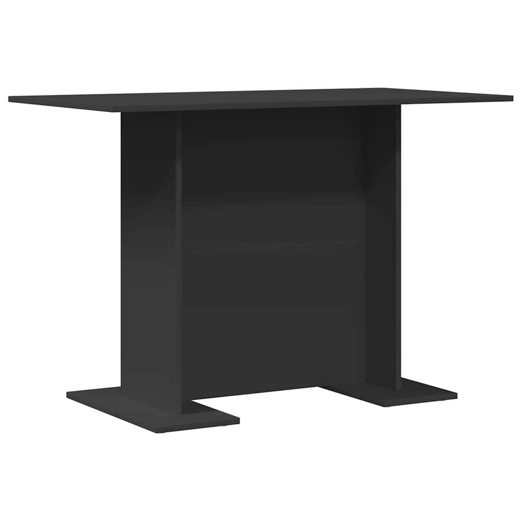 Table de salle à manger / Table de repas Noir 110 x 60 x 75 cm - XIOS