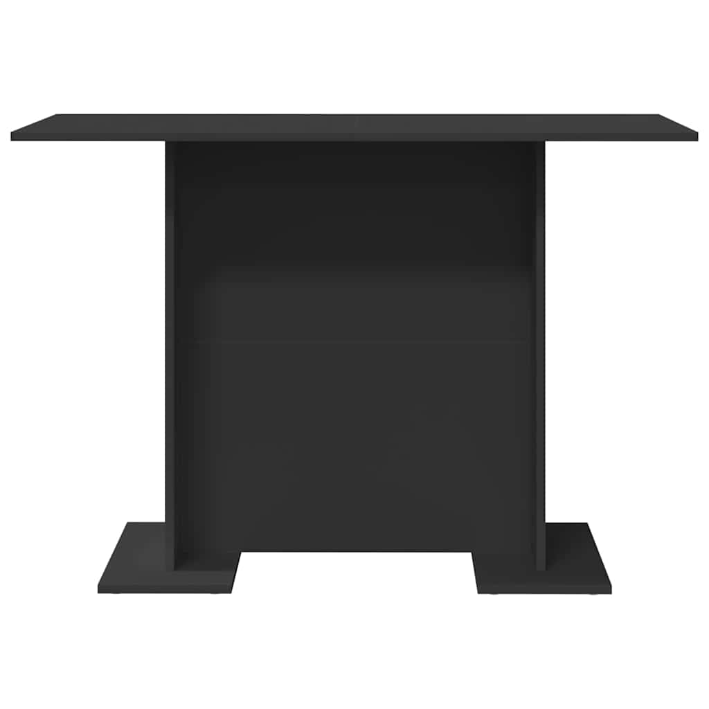 Table de salle à manger / Table de repas Noir 110 x 60 x 75 cm - XIOS