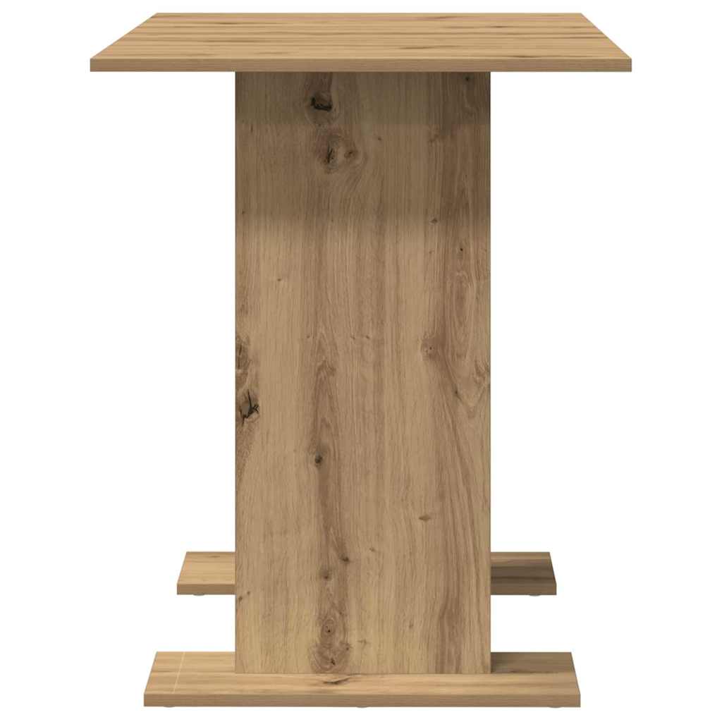 Table de salle à manger chêne artisanal 110 x 60 x 75 cm - XIOS