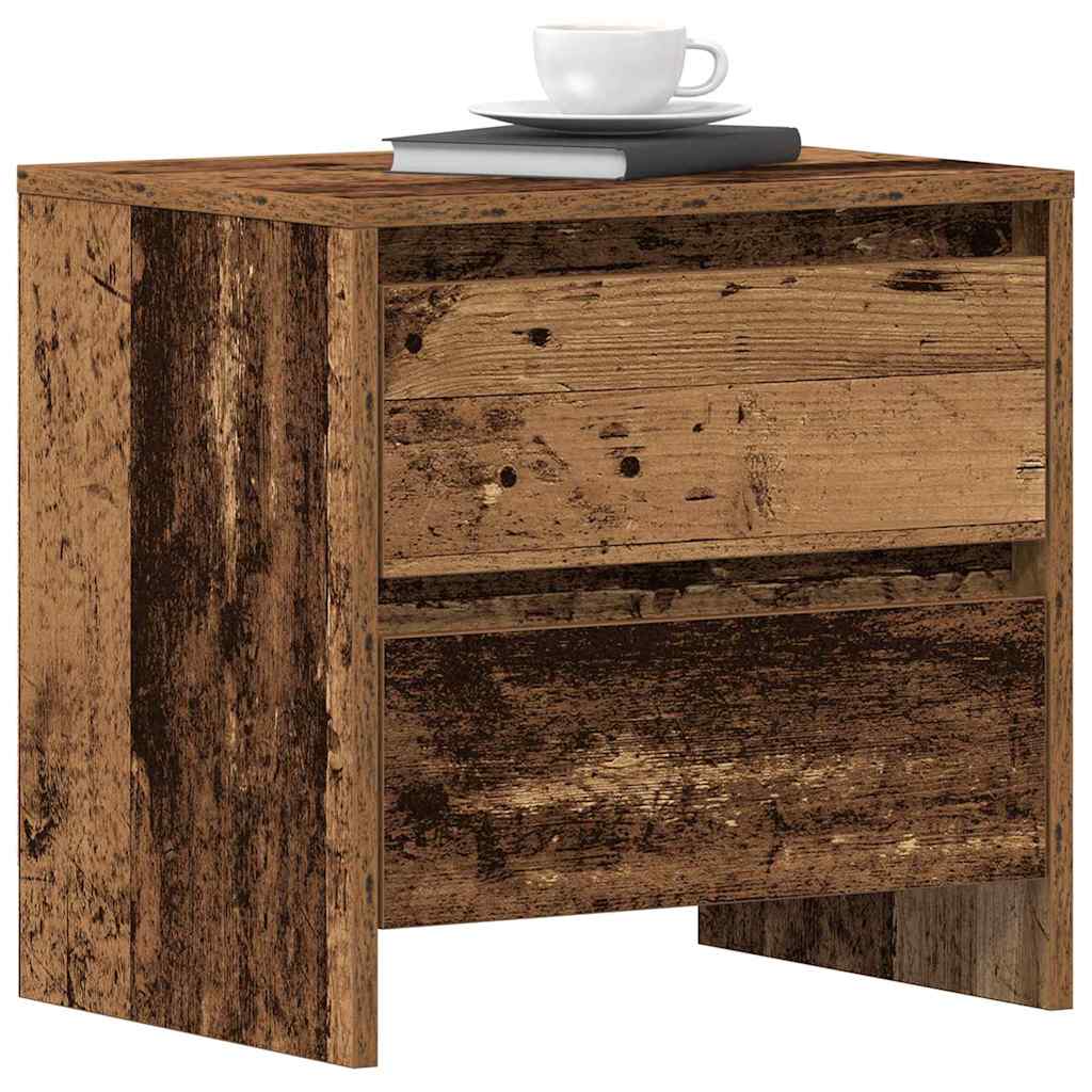 Cabinet de chevet 2 pcs Bois ancien 45 x 34 x 44,5 cm - XIOS