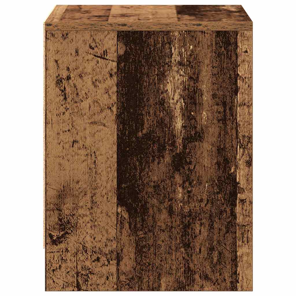 Cabinet de chevet 2 pcs Bois ancien 45 x 34 x 44.5 cm