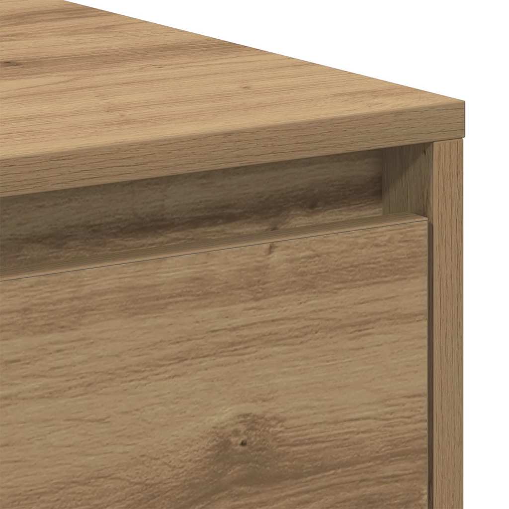 Cabinet de chevet 2 pcs Chêne artisanal 45 x 34 x 44,5 cm - XIOS