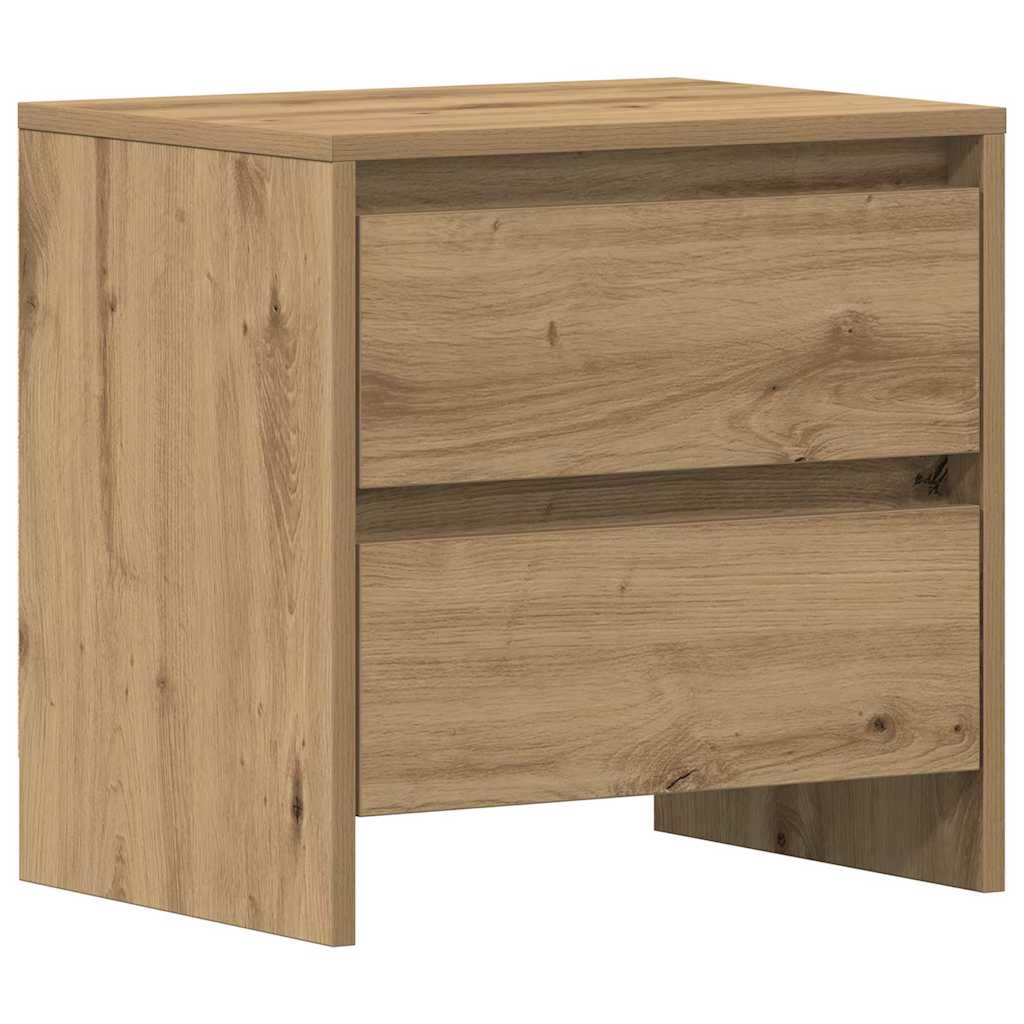 Cabinet de chevet 2 pcs Chêne artisanal 45 x 34 x 44,5 cm - XIOS