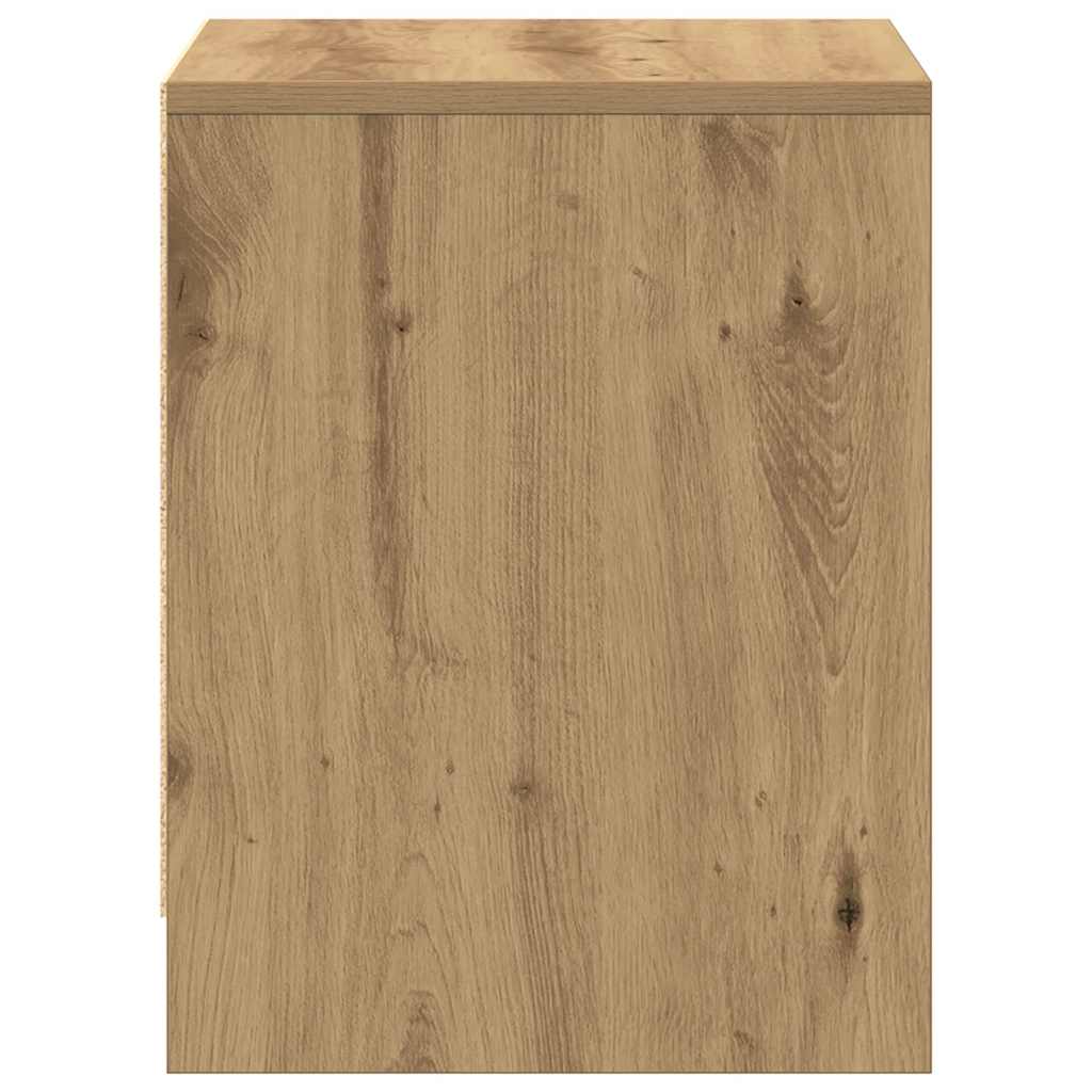 Cabinet de chevet 2 pcs Chêne artisanal 45 x 34 x 44,5 cm - XIOS