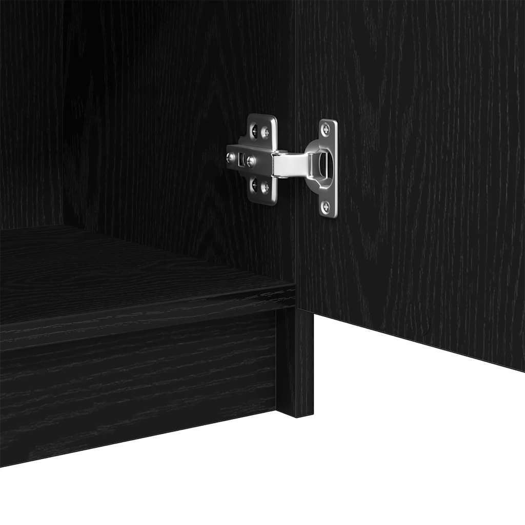 Cabinet de salle de bain avec tiroir Chêne noir 32 x 34 x 90 cm - XIOS