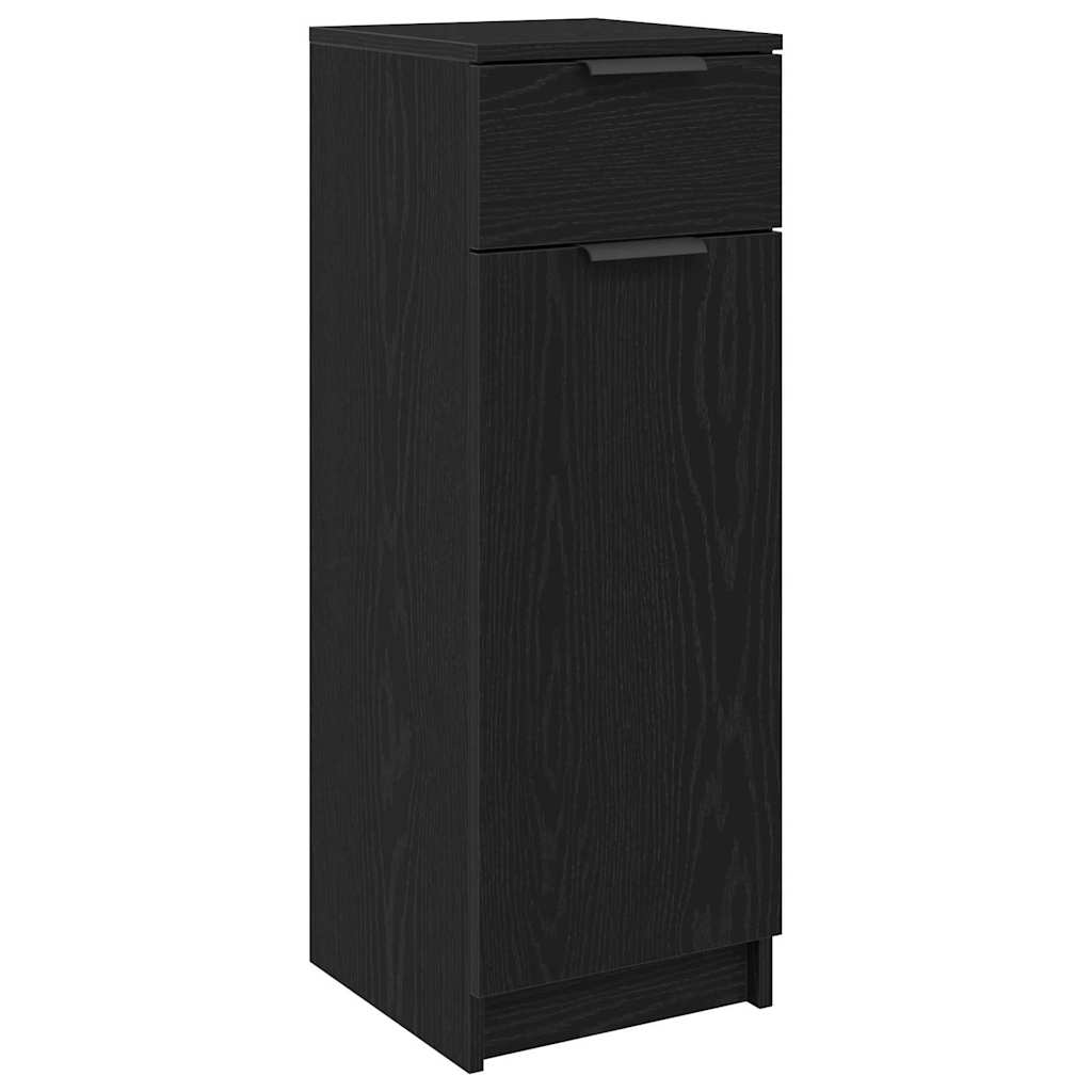 Cabinet de salle de bain avec tiroir Chêne noir 32 x 34 x 90 cm - XIOS