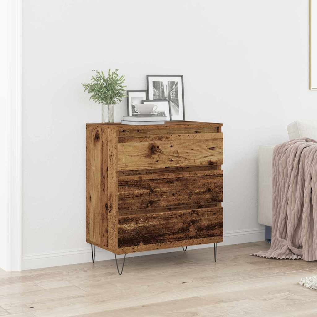 Buffet Bois ancien 60 x 35 x 70 cm Bois d'ingénierie - XIOS