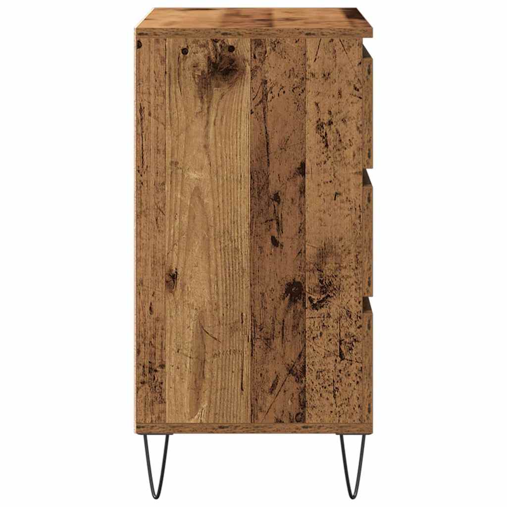 Buffet Bois ancien 60 x 35 x 70 cm Bois d'ingénierie - XIOS