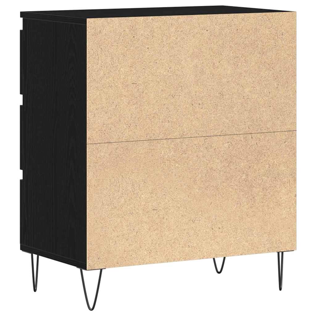 Buffet Chêne noir 60 x 35 x 70 cm Bois d'ingénierie - XIOS