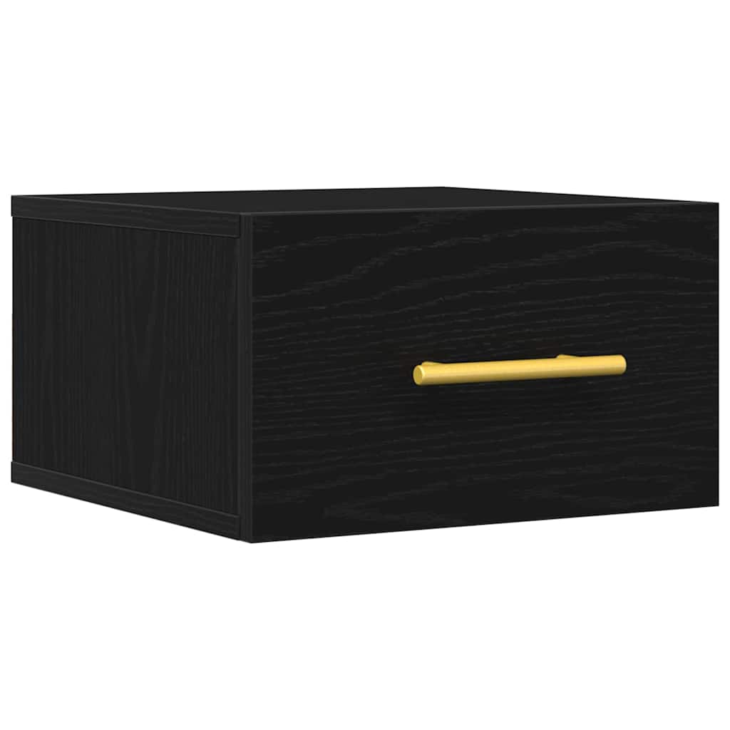 Cabinet de chevet Chêne noir 35 x 35 x 20 cm Bois d'ingénierie - XIOS