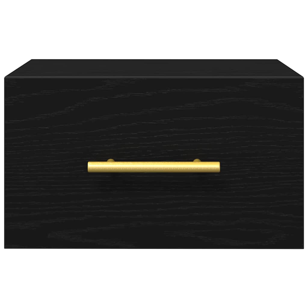 Cabinet de chevet Chêne noir 35 x 35 x 20 cm Bois d'ingénierie - XIOS