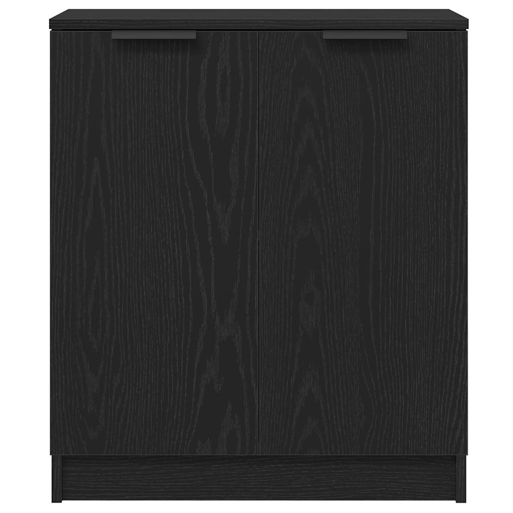 Buffet 3 pcs Chêne noir Bois d'ingénierie - XIOS