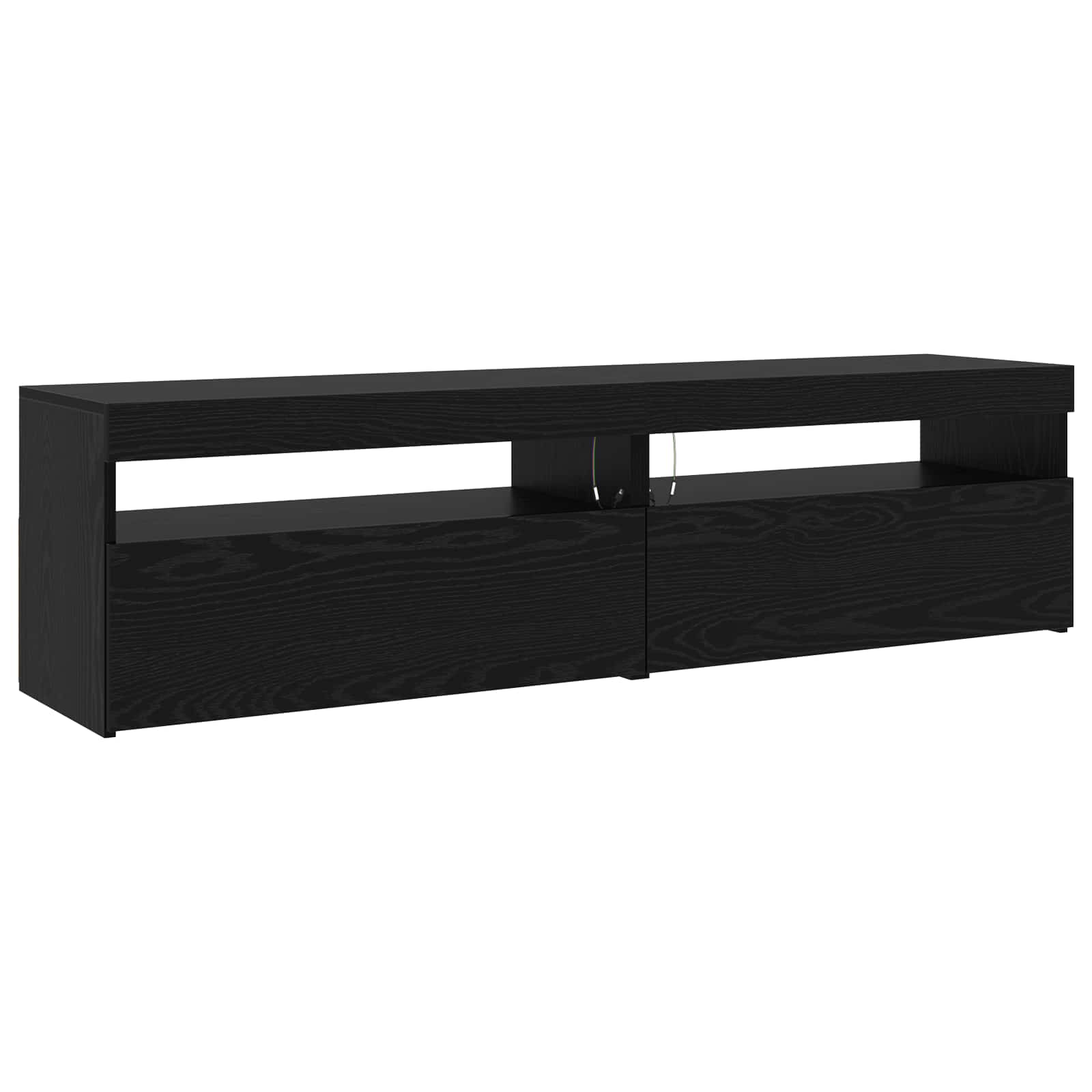 Ensemble meuble TV 3 pcs Chêne noir 270 x 35 x 40 cm - XIOS