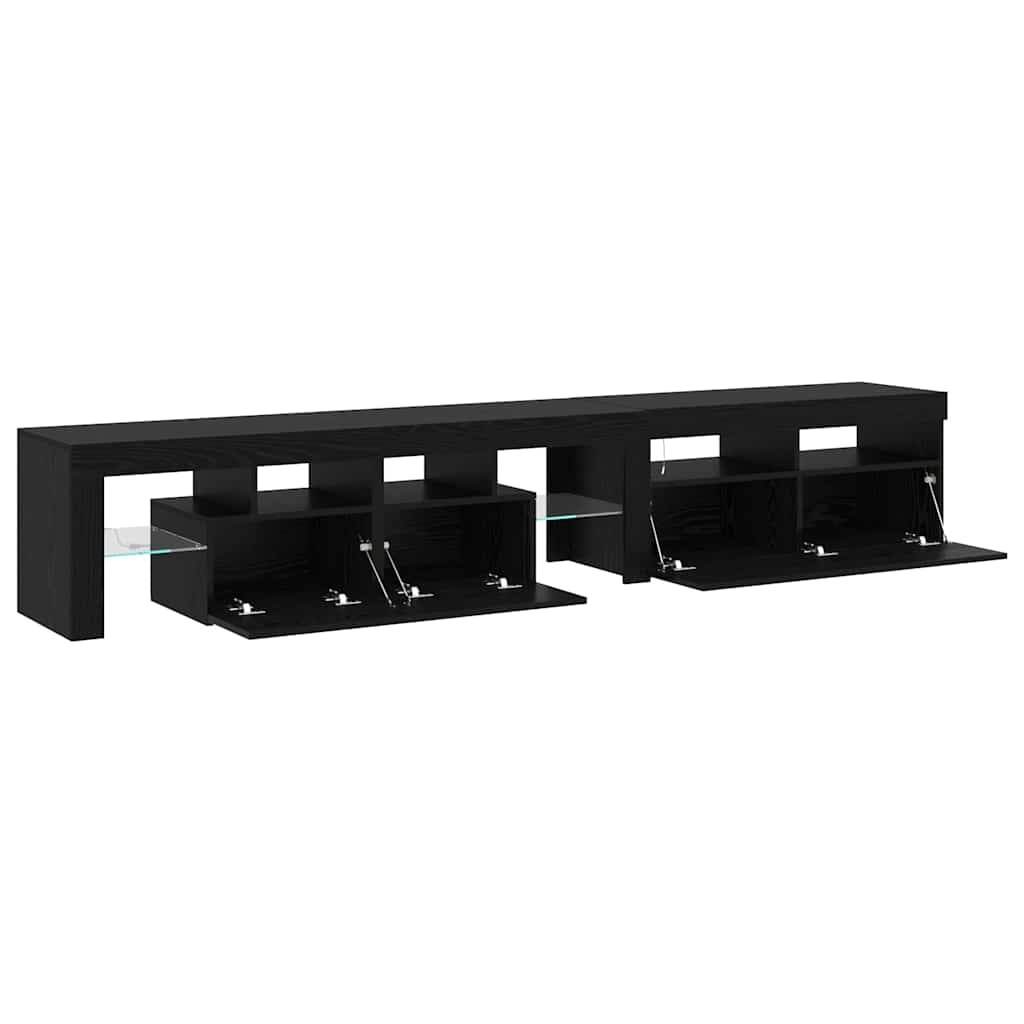 Meubles TV 2 pcs Chêne noir 290 x 36.5 x 40 cm - XIOS