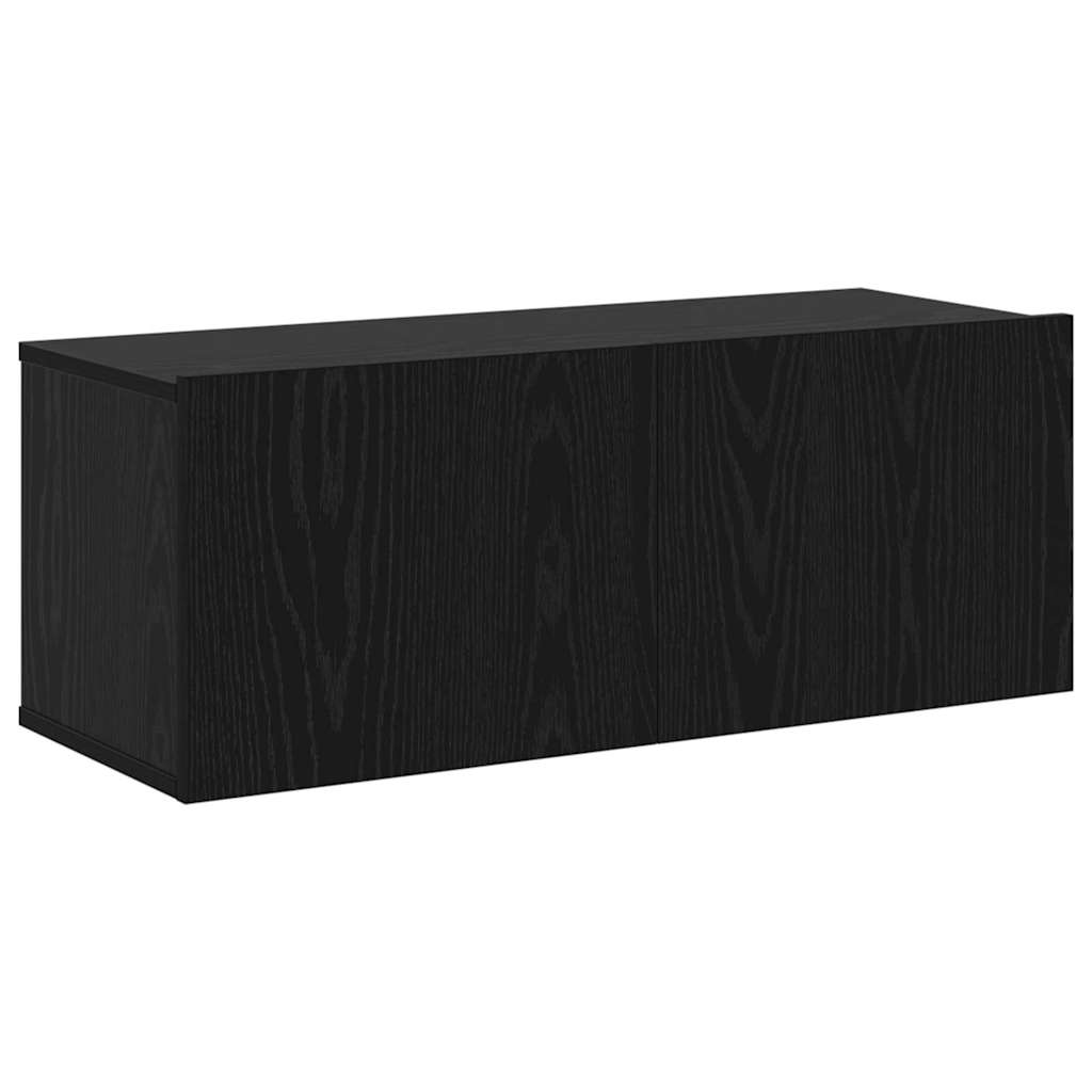 Ensemble meuble TV 6 pcs Chêne noir 100 x 30 x 30 cm - XIOS