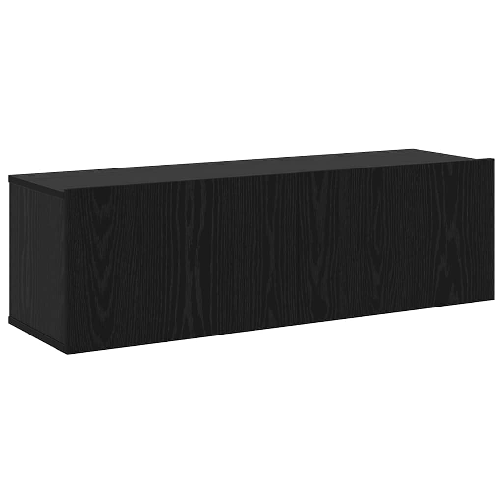 Ensemble meuble TV 6 pcs Chêne noir Bois d'ingénierie - XIOS