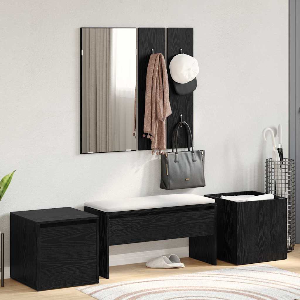 Ensemble de meubles d'entrée 6 pcs Bois d'ingénierie - XIOS