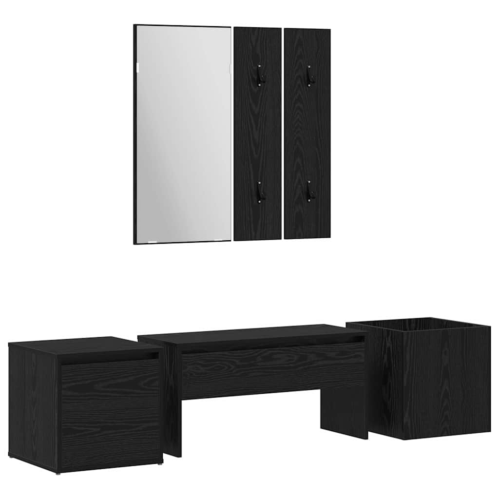 Ensemble de meubles d'entrée 6 pcs Bois d'ingénierie - XIOS