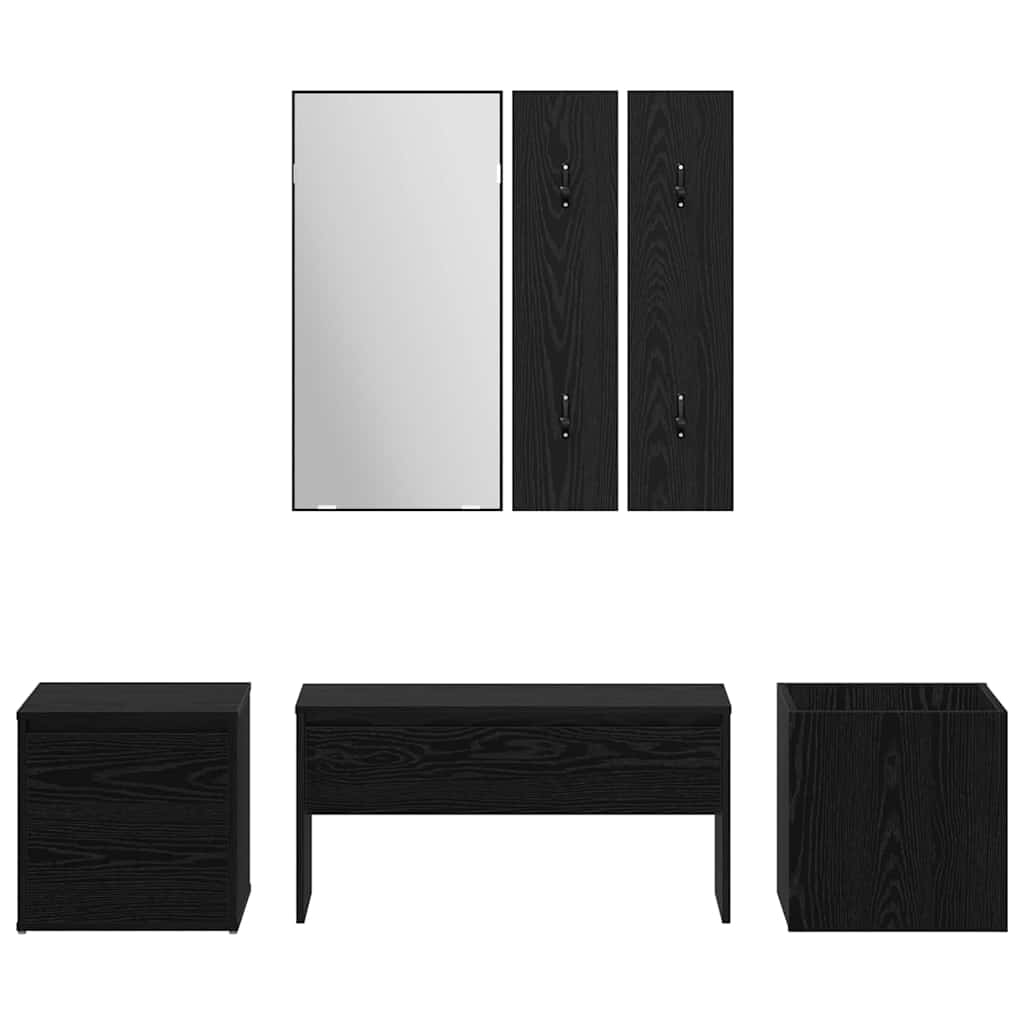 Ensemble de meubles d'entrée 6 pcs Bois d'ingénierie - XIOS