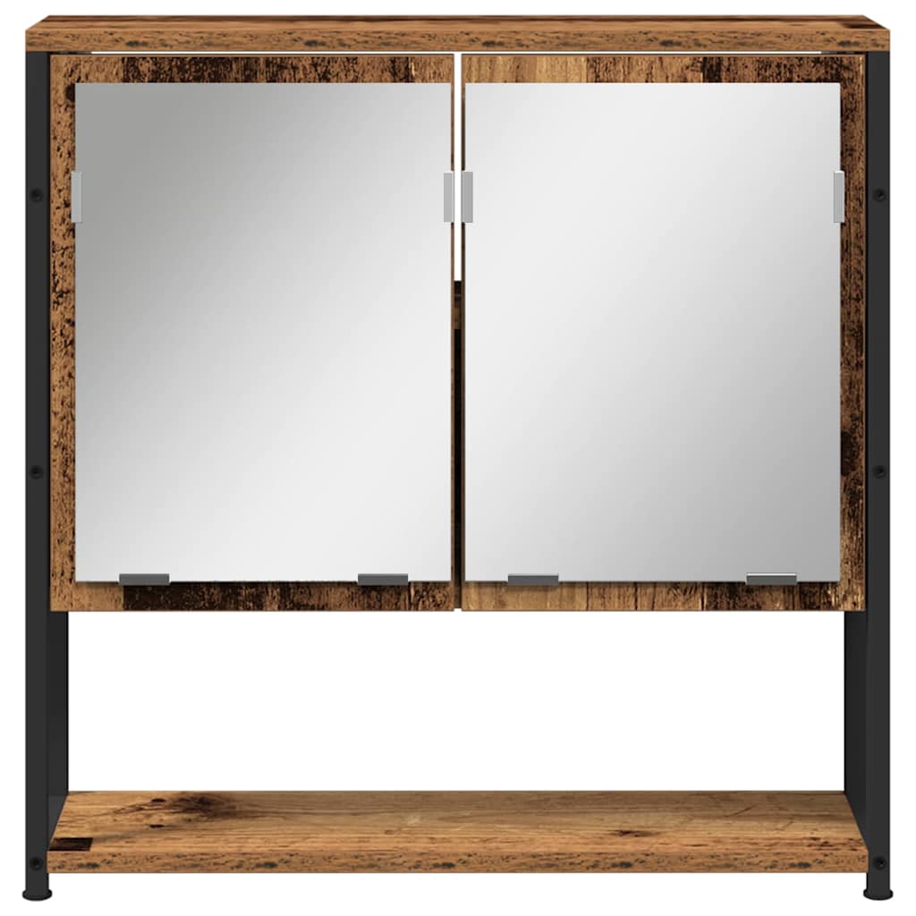 Ensemble de mobilier de salle de bain 3 pièces Marron