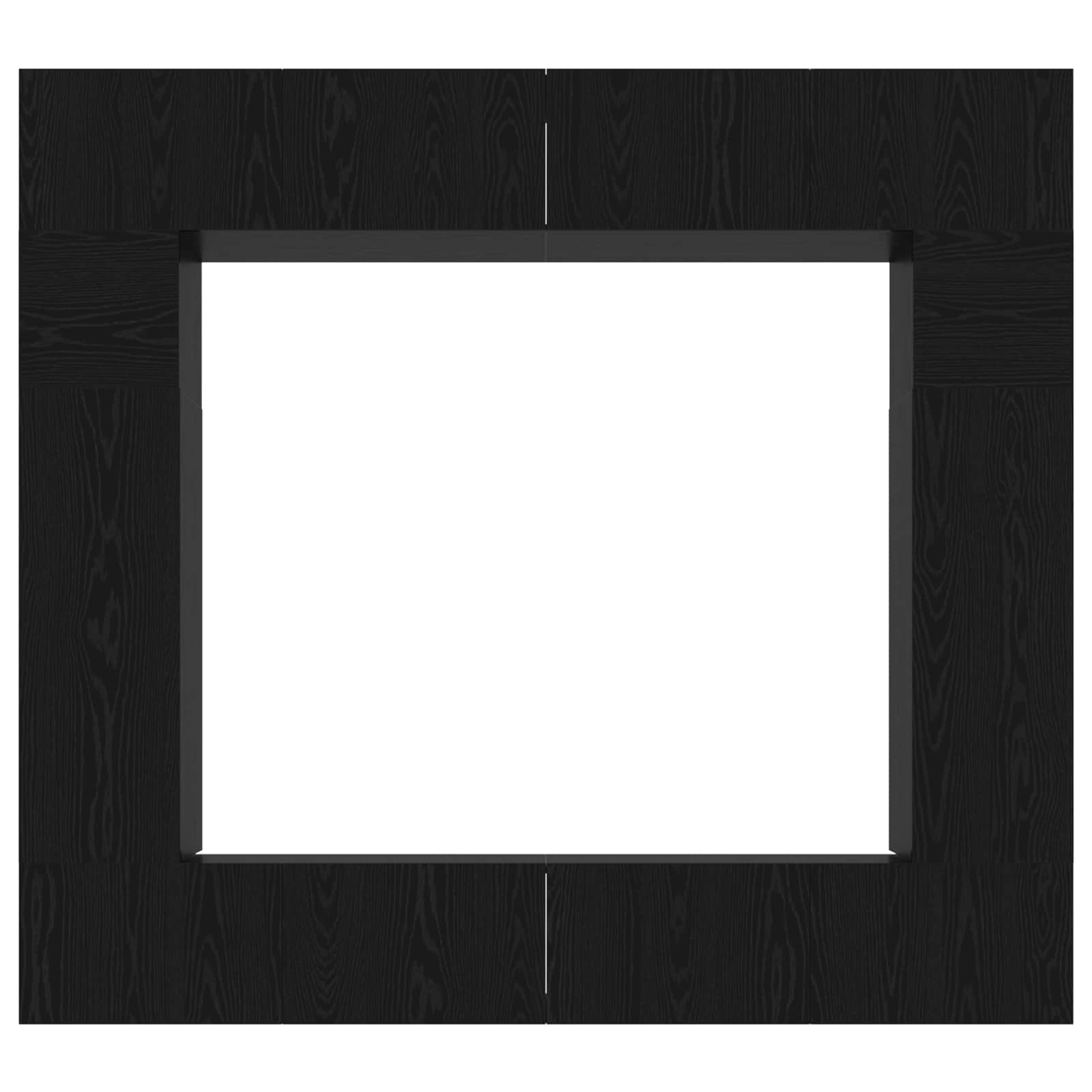 Ensemble meuble TV 8 pc Chêne noir Bois d'ingénierie