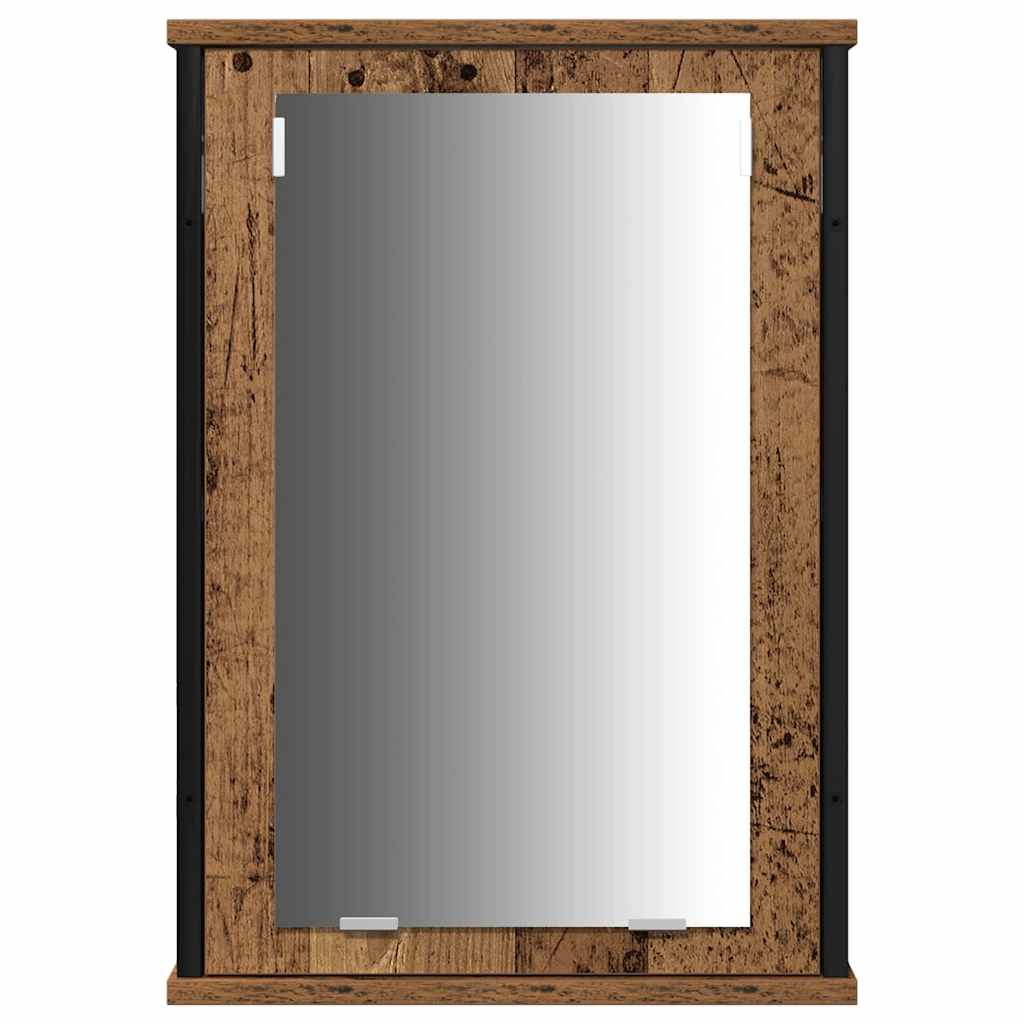 Ensemble de mobilier de salle de bain 4 pc Bois Ancien
