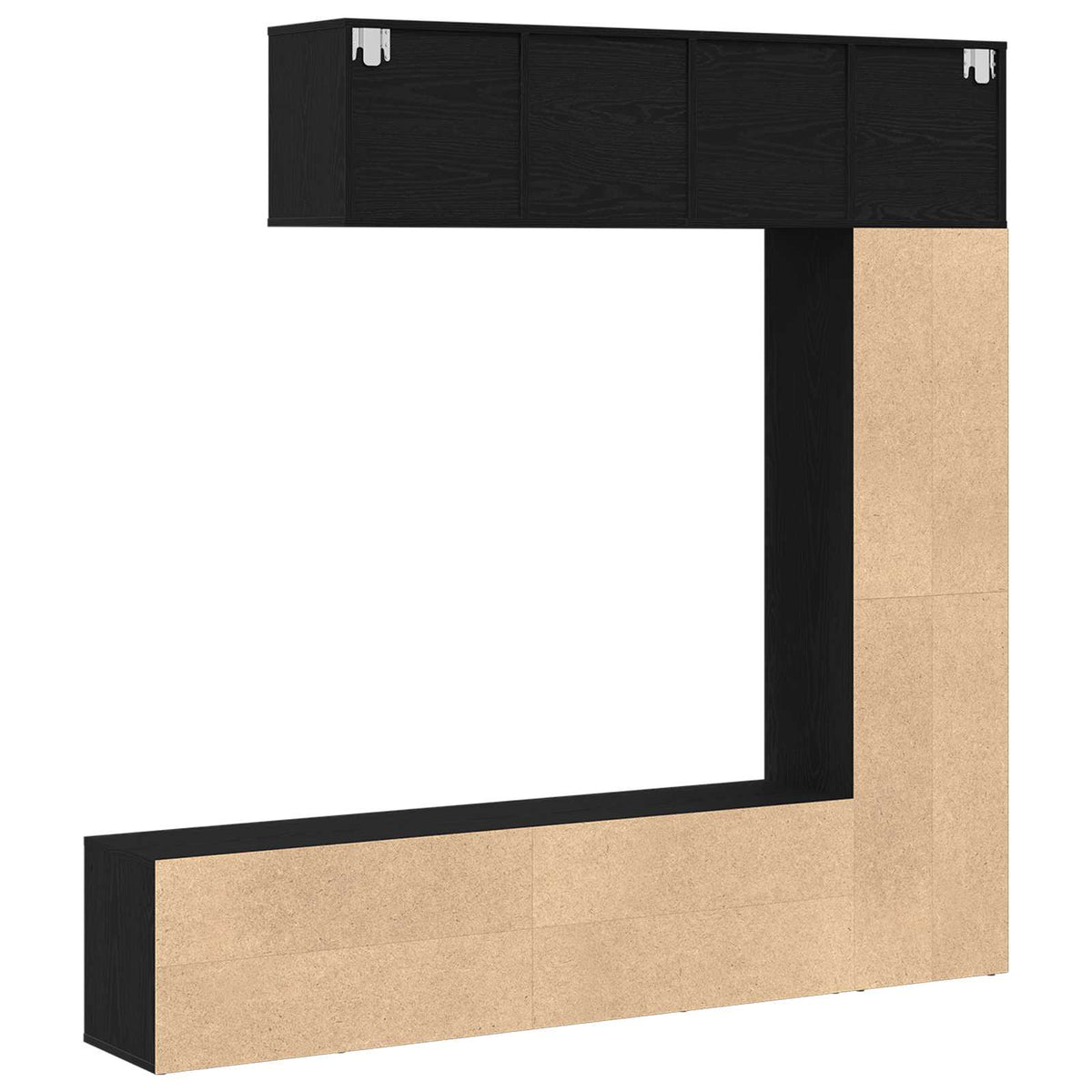 Étagère 12 niveaux 3 pc 36 x 30 x 143 cm Bois d'ingénierie - XIOS