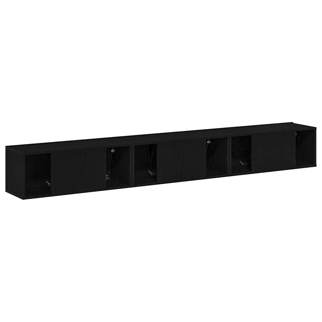 Ensemble meuble TV 3 pcs Chêne noir 80 x 30 x 30 cm - XIOS
