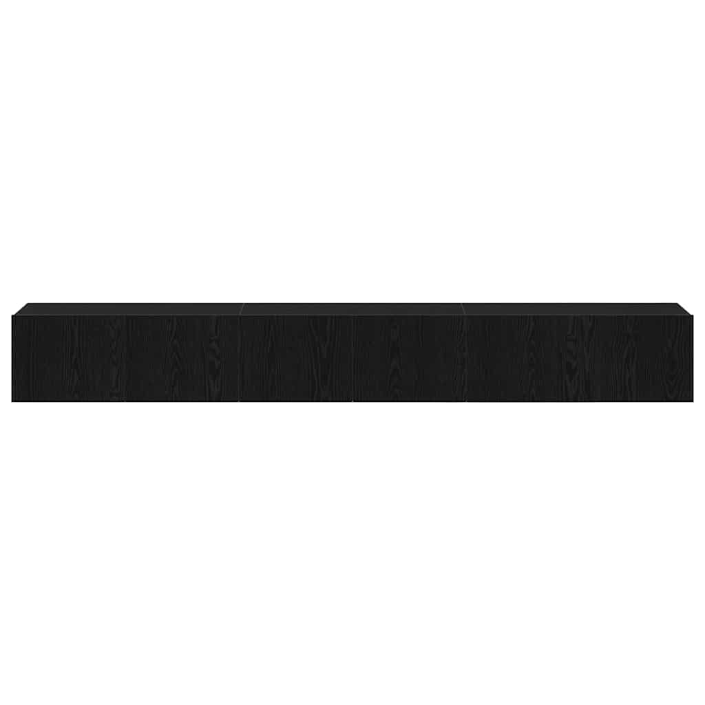 Ensemble meuble TV 3 pcs Chêne noir 80 x 30 x 30 cm - XIOS