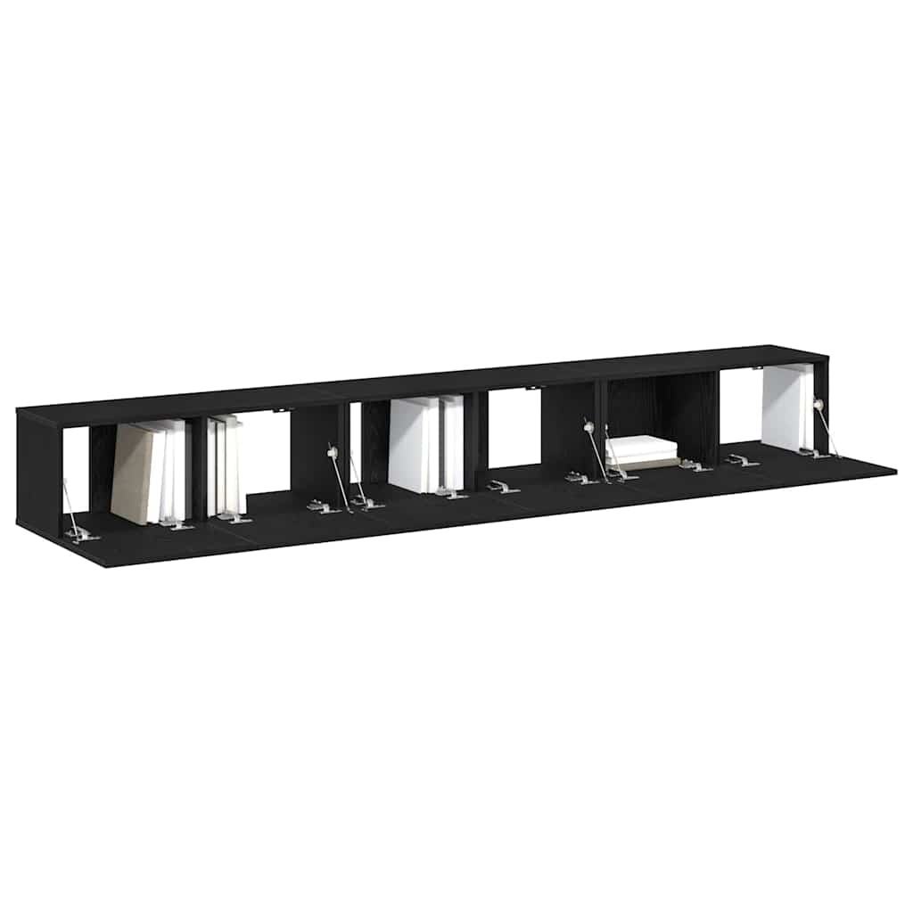Ensemble meuble TV 3 pcs Chêne noir 80 x 30 x 30 cm - XIOS