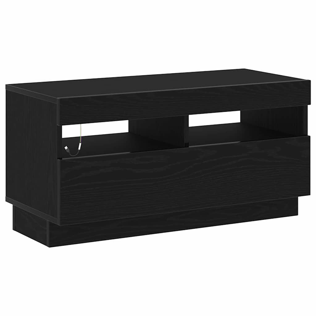 Ensemble meuble TV Montage mural 3 pcs Noir 260 x 35 x 40 cm