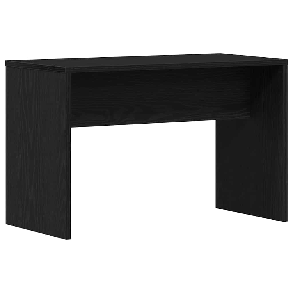 Ensemble de table de maquillage avec LED 4 pcs Chêne noir