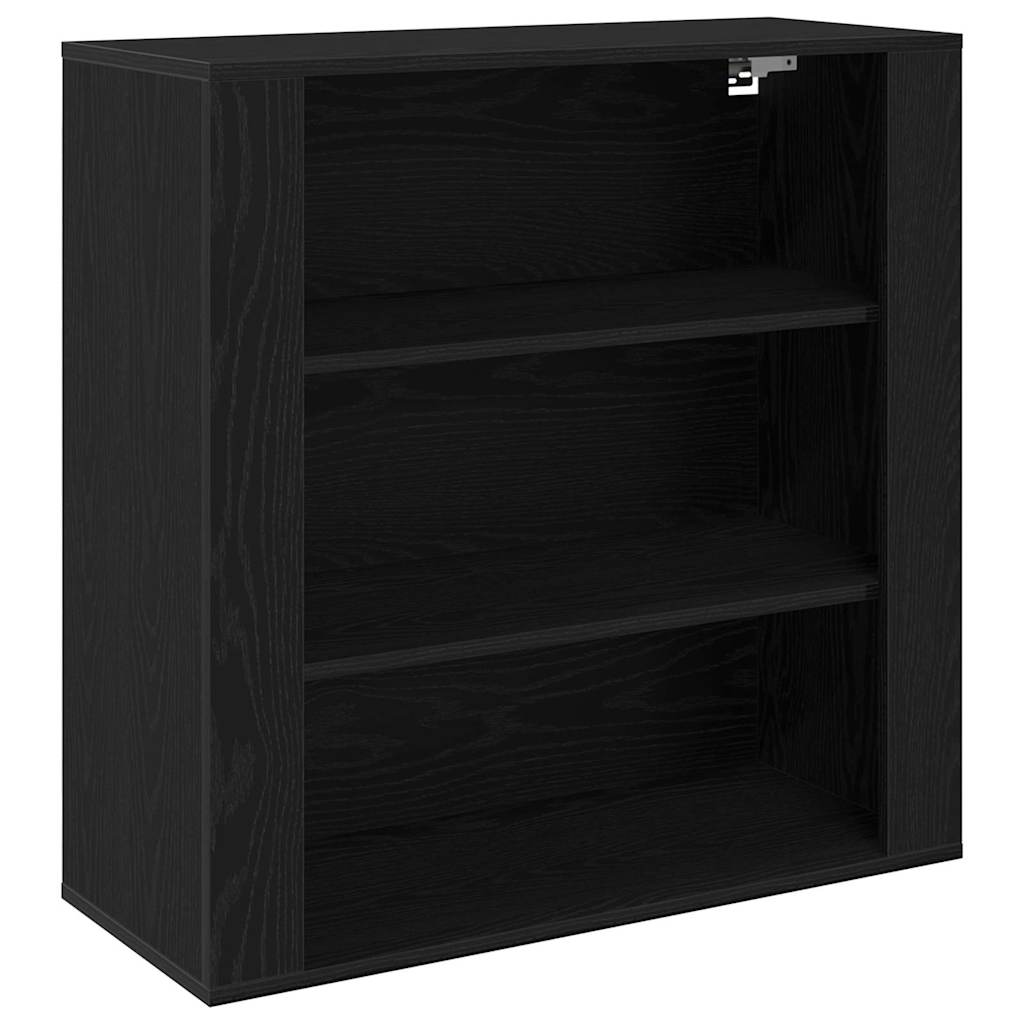 Haut Armoire Chêne noir 80 x 33 x 150 cm Bois d'ingénierie - XIOS