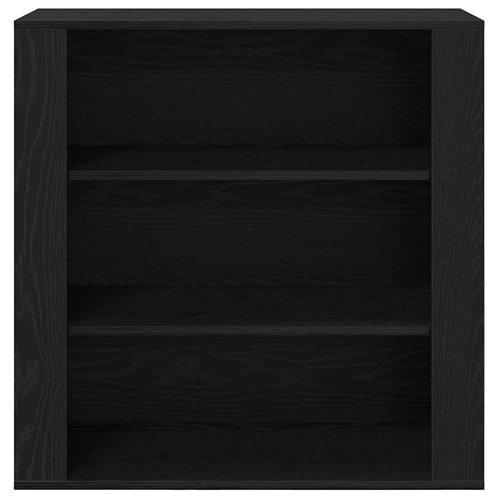 Haut de gamme Chêne noir 80 x 33 x 150 cm Bois d'ingénierie - XIOS