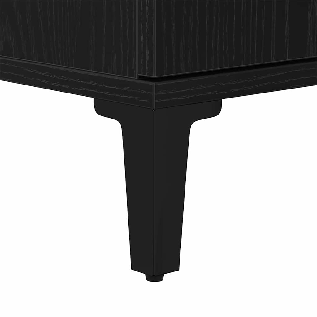 Ensemble de mobilier de salle de bain 3 pc Chêne noir