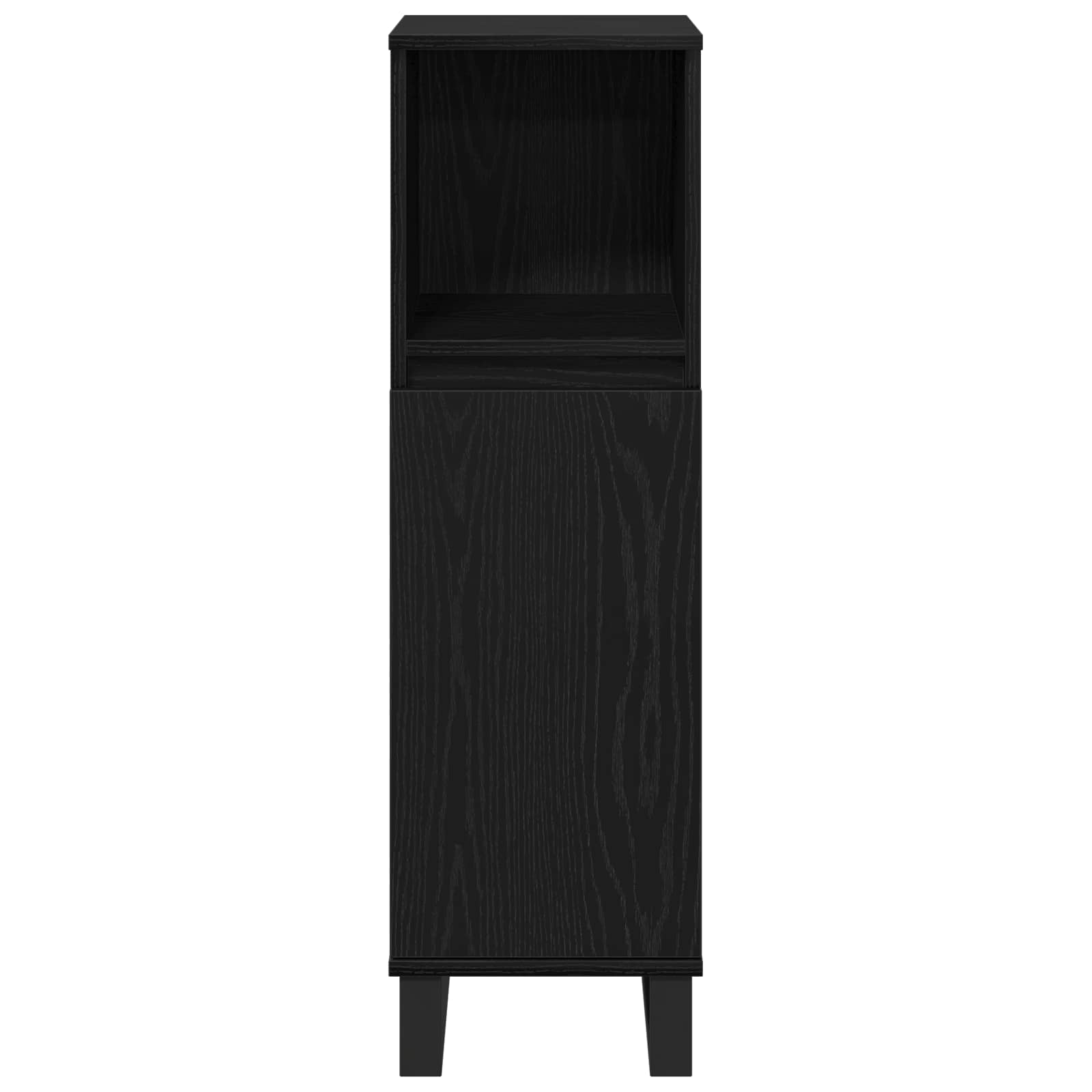 Ensemble de mobilier de salle de bain 3 pc Chêne noir