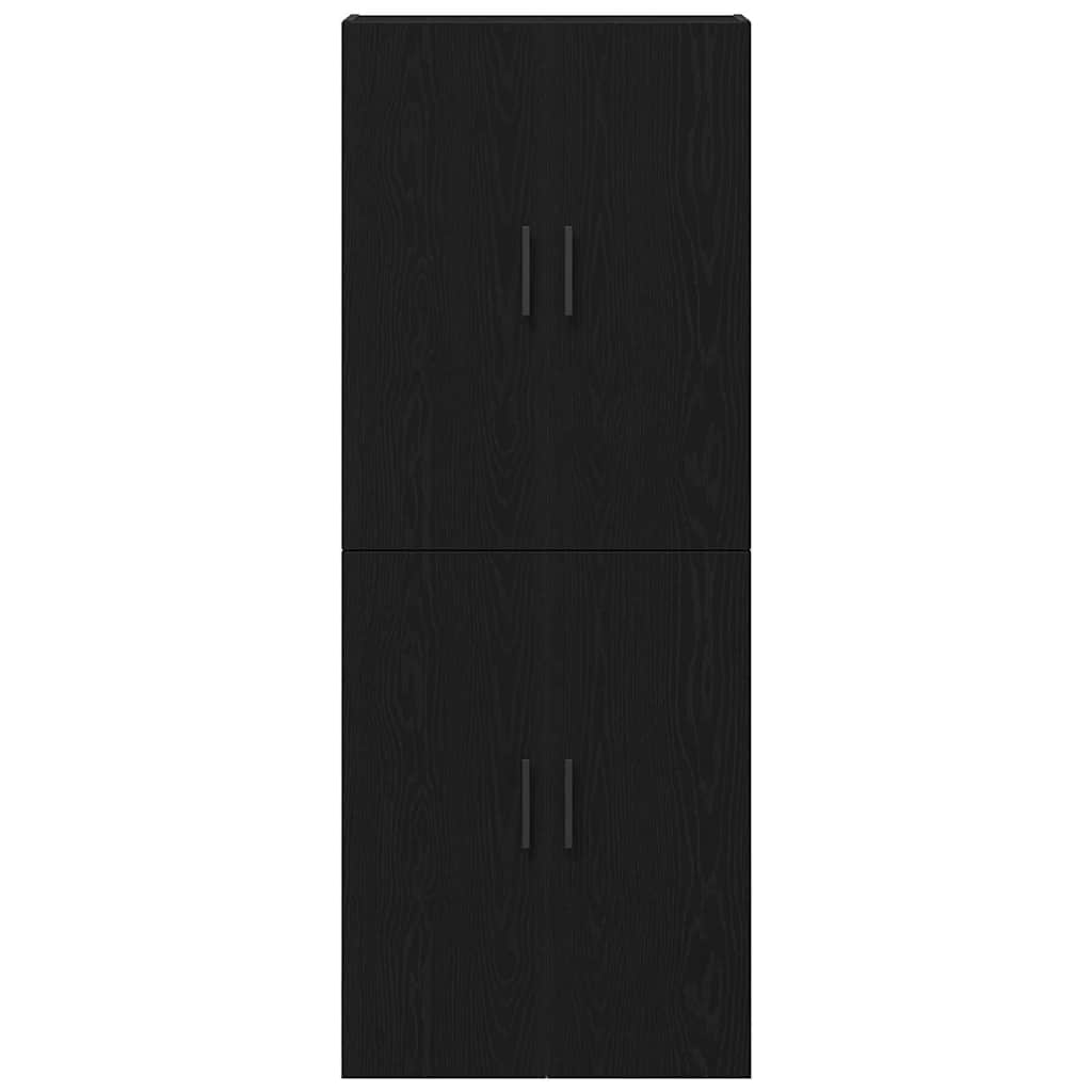 Armoire Murale 2 pc Chêne noir 69,5 x 34 x 90 cm - XIOS
