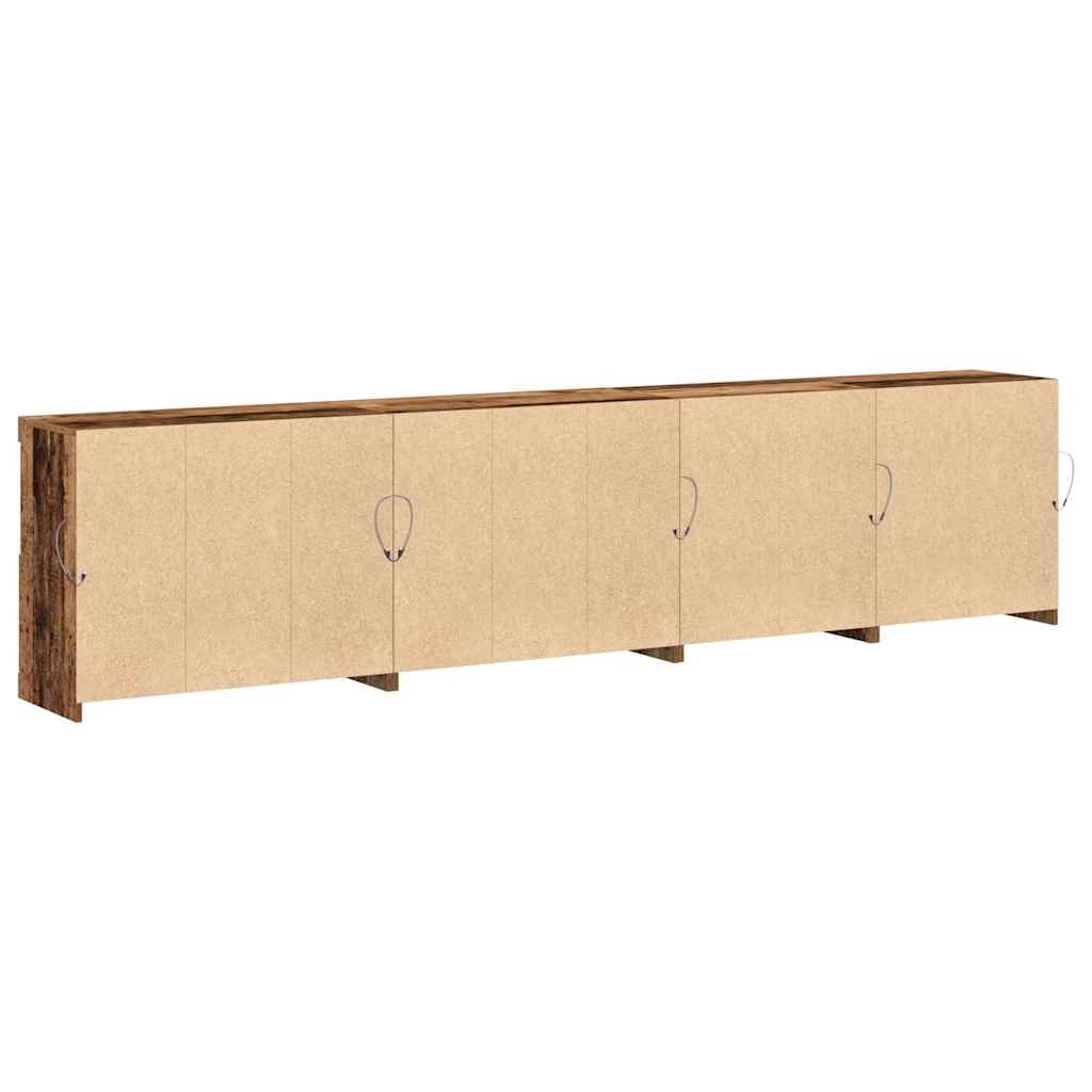 Buffet LED Bois ancien 283 x 37 x 67 cm Bois d'ingénierie - XIOS