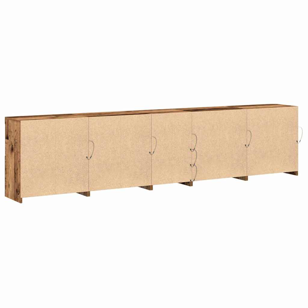 Buffet LED Bois ancien 283 x 37 x 67 cm Bois d'ingénierie - XIOS