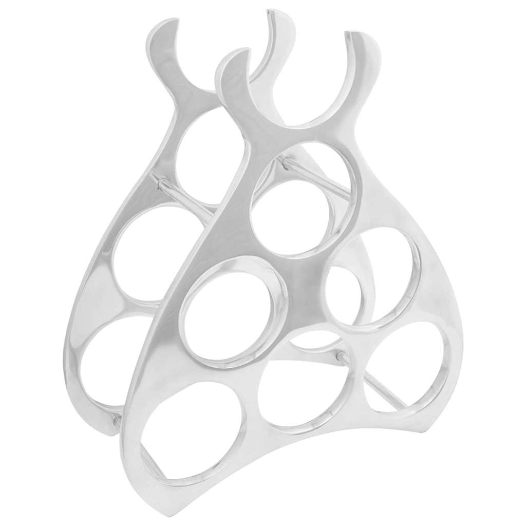 Étagère à vin Argent 38 x 33 x 13 cm Aluminium - XIOS