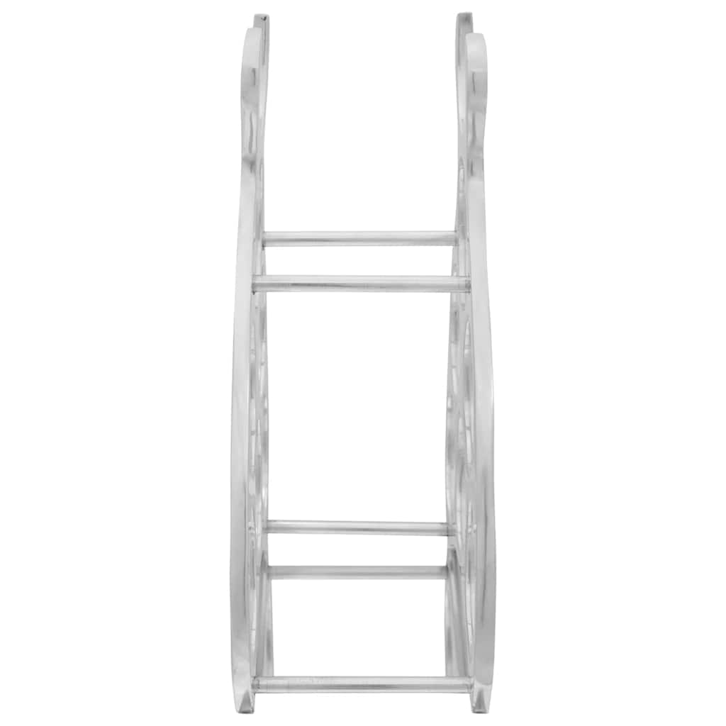 Étagère à vin Argent 38 x 33 x 13 cm Aluminium - XIOS