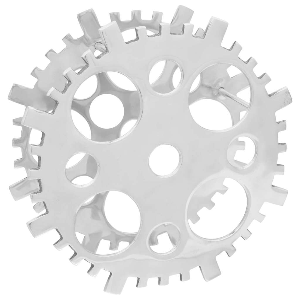 Étagère à vin Argent 39 x 39 x 14 cm Aluminium - XIOS