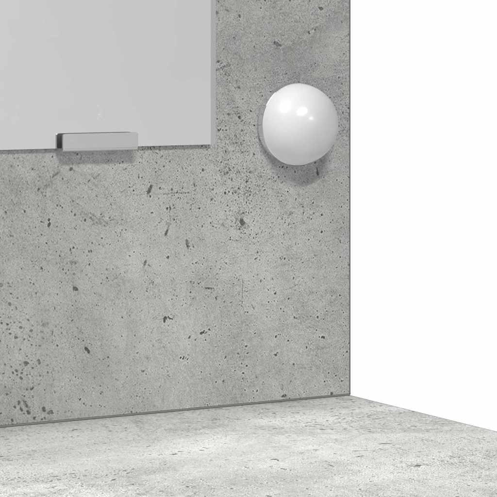 Coiffeuse Gris béton 78.5 x 41 x 135 cm Bois d'ingénierie - XIOS