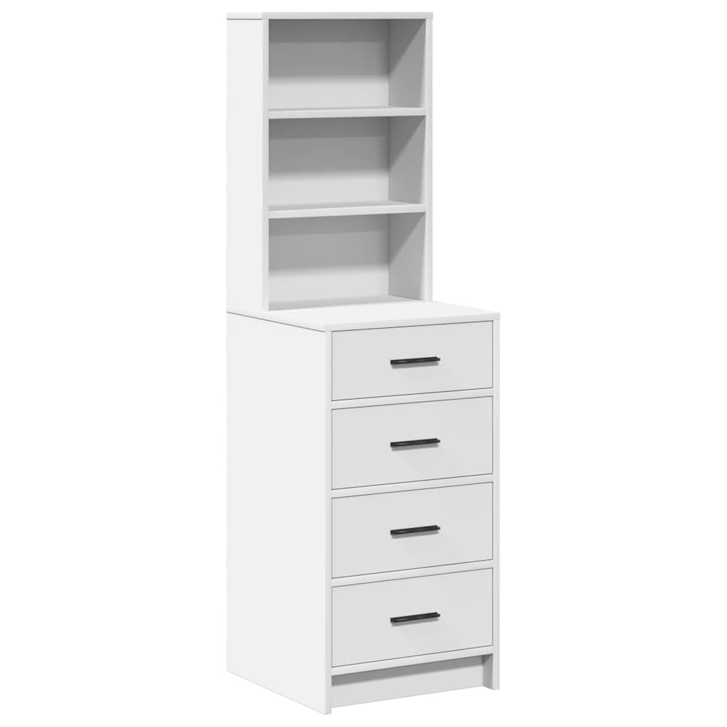 Haut Armoire Blanc 40 x 41 x 135 cm Bois d'ingénierie - XIOS