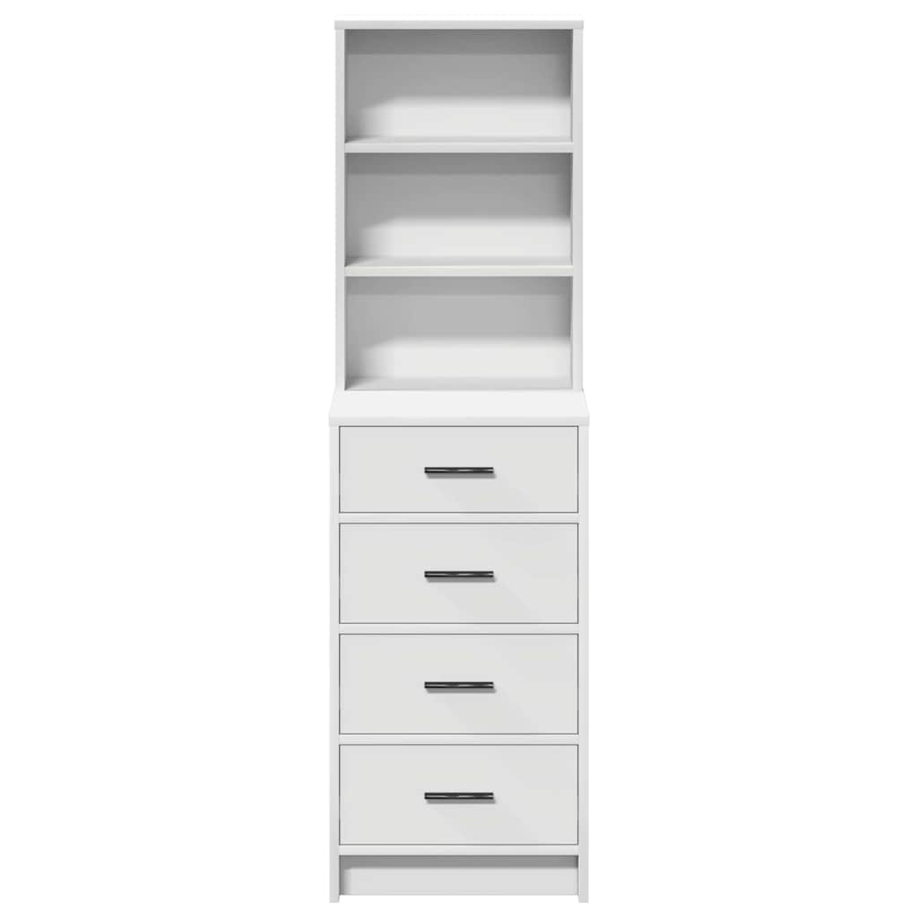 Haut Armoire Blanc 40 x 41 x 135 cm Bois d'ingénierie - XIOS