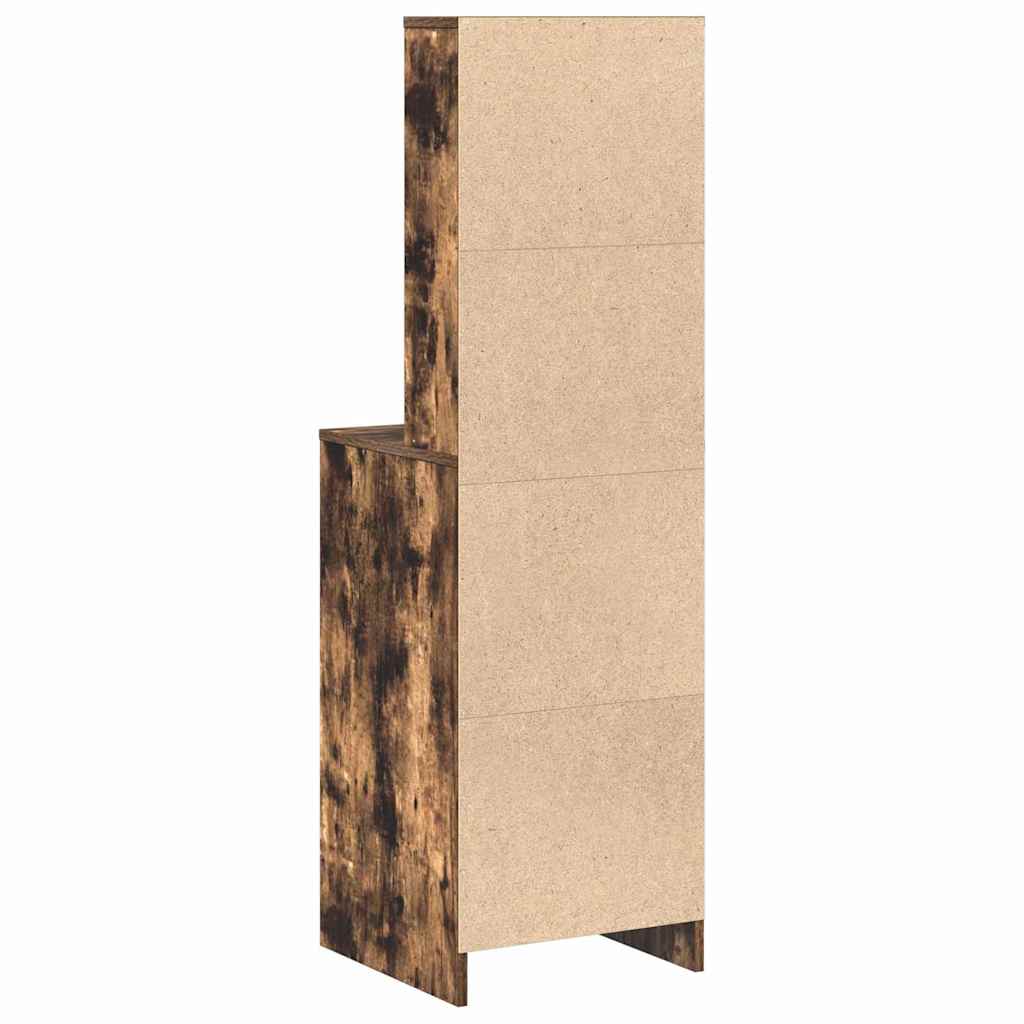 Haut Armoire Chêne fumé 40 x 41 x 135 cm Bois d'ingénierie - XIOS